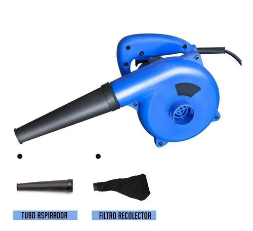 ASPIRADOR Y SOPLADOR ELÉCTRICO (2 EN 1). MOTOR DE 13 000 RPM. POTENCIA 600W.